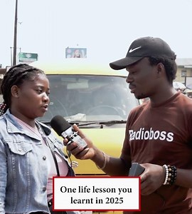 What lesson did 2025 taught you