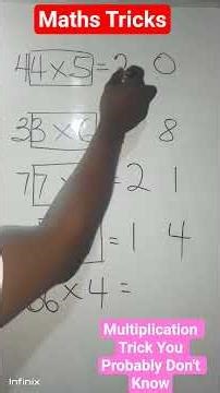 Multiplication Trick You Probably Don't Know