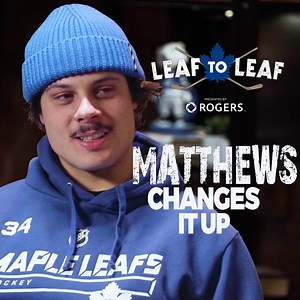 🎤 Belting out Bohemian Rhapsody Auston Matthews shares his go-to karaoke song in the latest Leaf To Leaf presented by @Rogers. WATCH: https://youtu.be/7zwr2d2x2jk | Toronto Maple Leafs