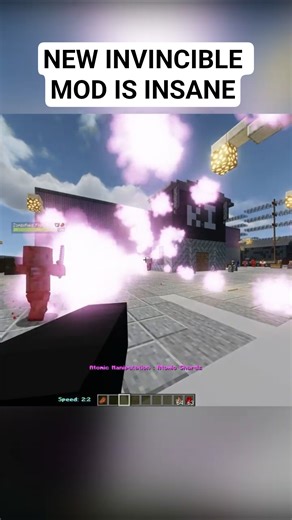 ATOM EVE In The NEW Invincible Mod.... #invincible #minecraftmods #invincibleseason4