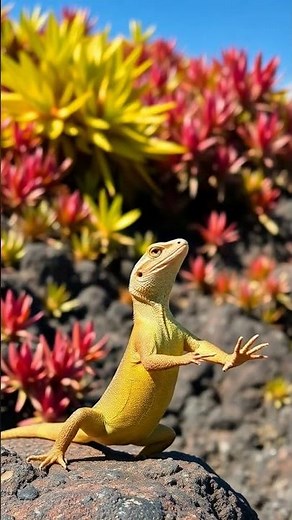 The Enigmatic Life of the Galápagos Lava Lizard