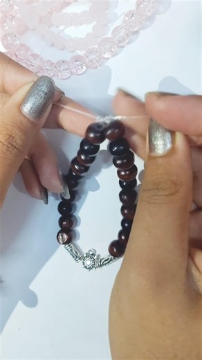 Every bead tells a piece of you 🍁 Bracelet idea for men 😉#foryou#handmadejewelry#bracelets#making