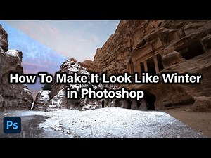 How To Make It Look Like Winter In Photoshop | Photoshop Tutorial
