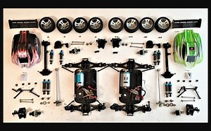 【转】伟力A959与A959-b：拆解和完整比较！高速RC汽车部分5！