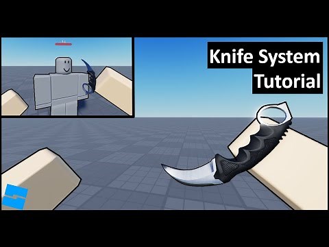 Knife System Tutorial from Scratch | Roblox Studio