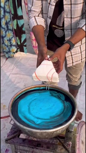Digital Dyeing Handmade Craft Process