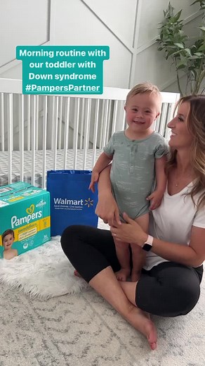 #PampersPartner An important part of our routine has always been using @Pampers Swaddlers diapers. We’ve used them ever since Hudson came home from the hospital when he was in their Preemie size. We love that they’re up to 100% leakproof to keep him comfortable and dry all day long, and we’re so excited that Pampers now has Swaddlers size 8 diapers available at @Walmart !Because little ones come in all shapes and sizes, this newest addition will be perfect for families who need a larger size dia