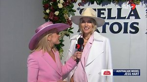 83K views · 131 reactions | Victoria's Secret model Jessica Hart looking absolutely stunning in the Stella Artois Marquee at Caulfield today | 7HorseRacing | Facebook