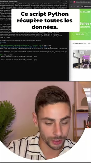 Récupérer toutes les données d'une page web en un clin d'œil avec l'IA ! Simple, rapide et gratuit. Fichier CSV généré automatiquement. Rejoignez-nous pour apprendre l'IA en 30 jours : lien en bio ! #IA #WebScraping #IntelligenceArtificielle #Gratuit #TechTips