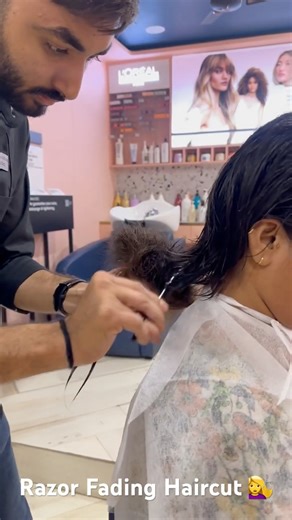 👉Razor Fading Haircut /Butterfly Layers / Super Long Layers/ Long layers /Advance Haircut/Step cut
