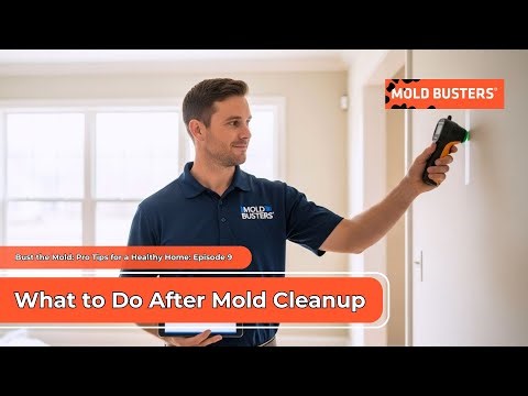 Bust the Mold: Pro Tips for a Healthy Home - Episode 9 – What to Do After Mold Cleanup