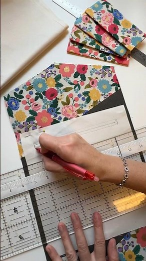 Knitting Needle Case, size small✨ Sewing pattern/tutorial in two sizes. #sewingpatterns #etsyshop