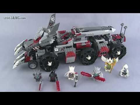 🔄 LEGO Chima 2013 Worriz's Combat Lair 70009 set review! re upload