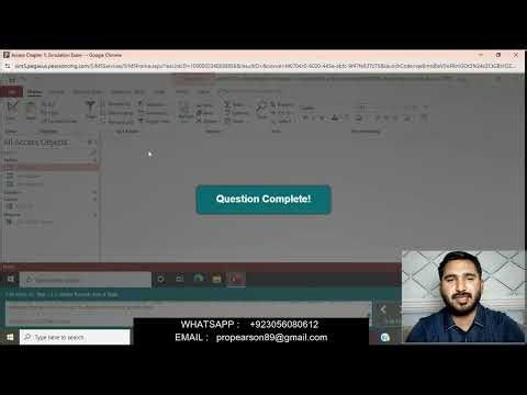 Access Chapter 1 Simulation Exam | Access Chapter 1 Simulation Exam/Complete Exam All Steps
