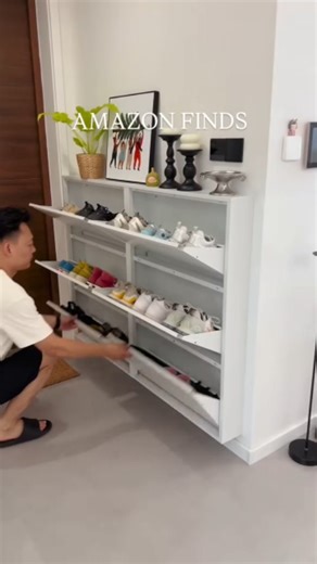 Svetlana Kheyman on Instagram: "Stylish Shoe Storage Cabinet 👟✨ | Furniture Find Click the link in my bio 🔗 and head to my store, then open the Furniture Finds section 🪑✨ This stylish shoe cabinet saves space and keeps your entryway neat and clutter-free 👟🤍 #fyp ✨ #viralreels 🔥 #trending 💖 #reelsviral 📈 #FurnitureFinds 🪑 #EbayFinds 🛍️ #HomeOrganization 🏡 #EntrywayDecor 👟 #SmallSpaceLiving ✨ #musthave 🚀 #homefinds 💫 #viralvideo 🤍"
