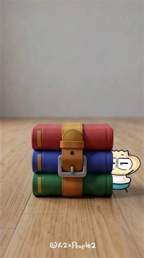 如果搬家也能點選「我家的傢俱.rar」解壓縮檔案，那該有多輕鬆。Right-click-Extract"MyFurniture.rar".