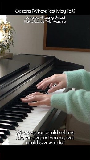 Oceans (Where Feet May Fail) | Piano Cover | Hillsong United | Instrumental worship music