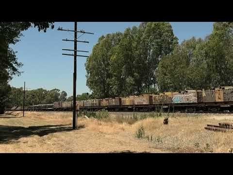 QL001 Leads Loaded Qube Steel Train South Through Wangaratta | Vic Spotters