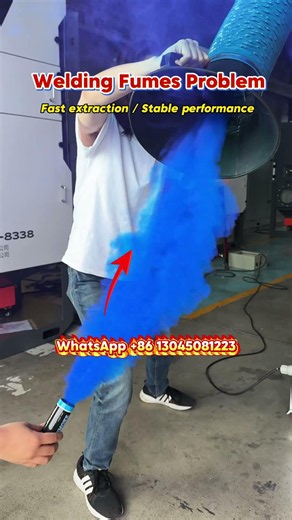 Fast Extraction & Stable Performance | YONGSTA Mobile Welding Fume Extractor