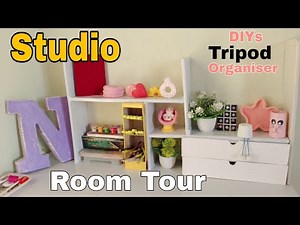 I Made My Craft STUDIO 💡 // all DIYs // Tripod // Organiser // Pen Holder And more...
