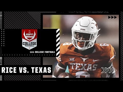 Rice Owls at Texas Longhorns | Full Game Highlights