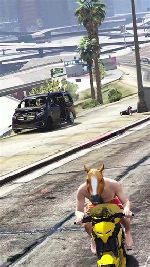 High-Speed GTA 5 Crash | Motorcycle vs SUV Realistic Gameplay #gta #gtaonlineheists #biketypes