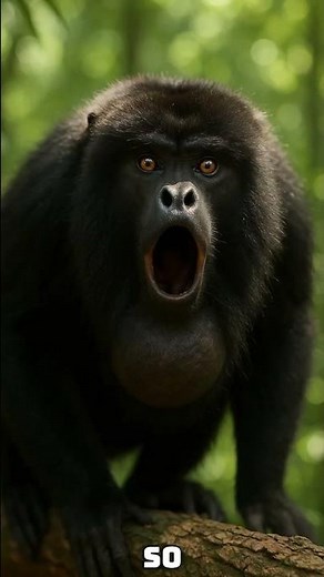 “Black Howler Monkey – The Loudest Land Animal on Earth!”