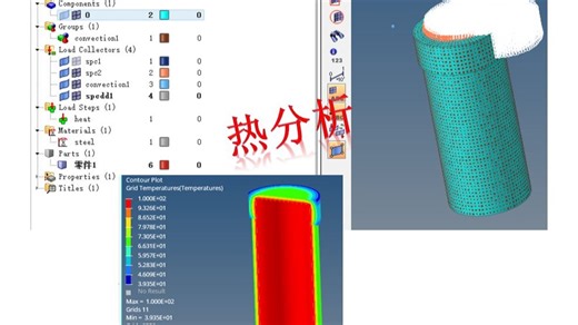 基于Hypermesh和Optistruct的热分析