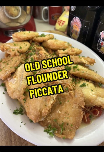 Old School Flounder Piccata for Lent Season