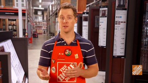 JELD-WEN 32 in. x 80 in. Left-Hand/Inswing Full Lite Clear Glass Primed Steel Prehung Front Door w/Brickmould 711361