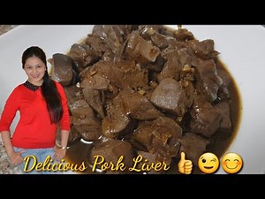 How to cook Pork Liver || Pork Liver Recipe