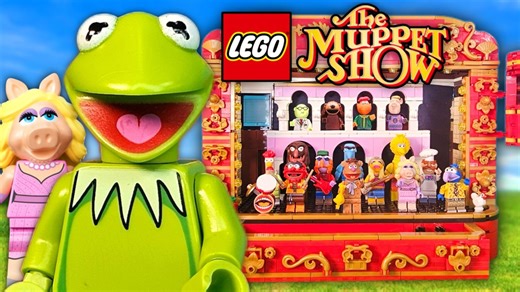 I built The MUPPETS in LEGO…