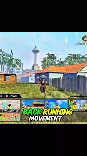 20Sec=BACK RUNNING MOVEMENT 😱☠️ #shortsfeed #max111 #tondegamer #freefiremax #maxjax
