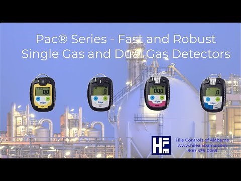 The Dräger Pac® Mobile Gas Detection Series: Pac 6000, 6500, 8000 and 8500