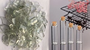 Transforming Broken Glass Scrap Through Recycling Process