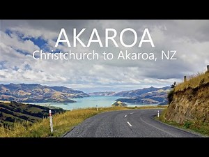 Christchurch to Akaroa | New Zealand Scenic Drive 4K
