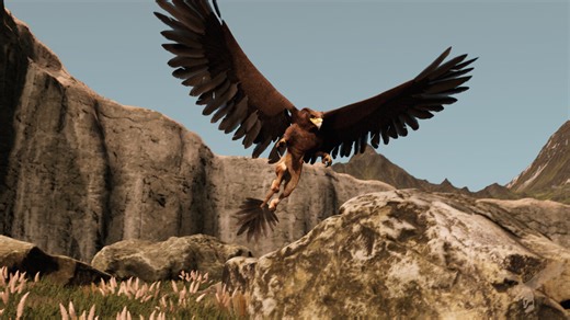 Wild Gryphon in Narnia | 3D Animation, Mary Holian