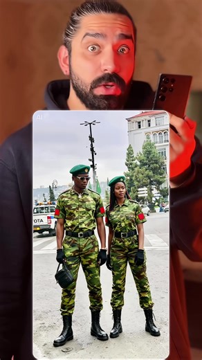 Soldier Al photos, use this filter effect on your photo, soldier filter effect, ai army, soldier portrait photography, soldier Al style shooting, soldier Al portrait style tutorial how to create soldier portraits-for free in CapCut, popular soldier portrait trends, soldier style photos #capcutforus #capcut #capcutpioneer soldier portrait style, create images with Gemini, Gemini, how to create Al portraits, this Al model is excellent, Al tutorial, this trend is very interesting, just input the im