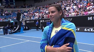 INTERVIEW: Emma Navarro nails second Australian Open comeback to reach third round