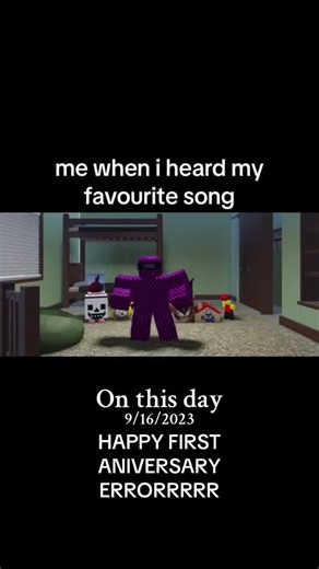 already cosplaying as error for exactly one year!!!!! 🦅🦅 #an_error_occured #meme #onthisday #roblox