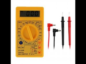Multimètre numérique DT 830B Électrique Voltmètre Ampèremètre Ohm Testeur Ohmmètre