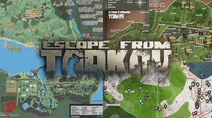 Toutes les cartes sur Escape From Tarkov (EFT)