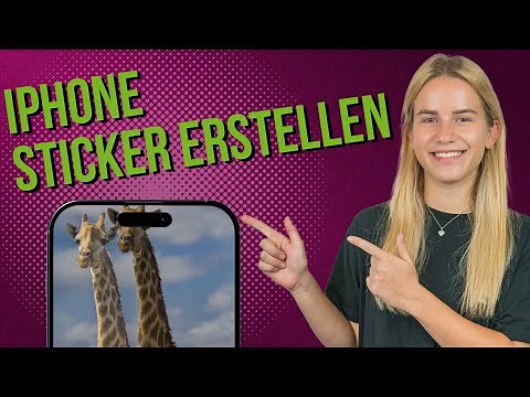 iPhone Sticker erstellen und versenden ohne extra App
