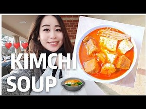 How To Make Kimchi Soup Easy! 🥘🥘♥️♥️♥️