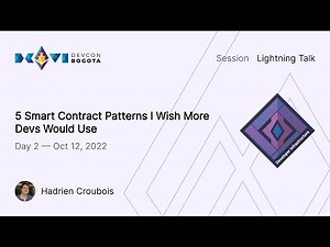 5 Smart Contract Patterns I Wish More Devs Would Use