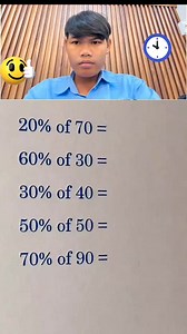 842K views · 10K reactions | របៀបគុណភាគរយងាយៗ #mathstricks #MathChallenge #MathIsFun #brainiqtest #DIY #studyabroad #BrainIQ #iq #trend #mathtutorial #IQTest #tutorialvideo #Tips #Tutorial #mathtrick #mathchallenge | HunThuna -ហ៊ុន ថុនា | Facebook