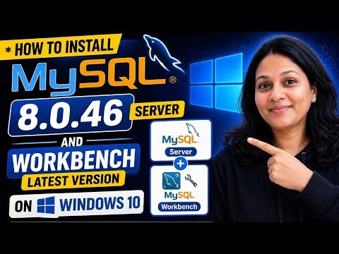 MySQL 8.0.46 Installation on Windows 10 (Step-by-Step) | 2026 Latest Guide
