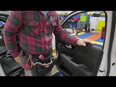 Kia Forte 2022 door panel seal removal