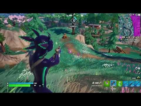 Fortnite - Axo Midnight skin gameplay (Xbox Series S)