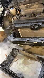 Replacing Plastic Radiator Support on VW